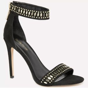 NIB Bebe Zeeya Studded Embellished Sandals Heels